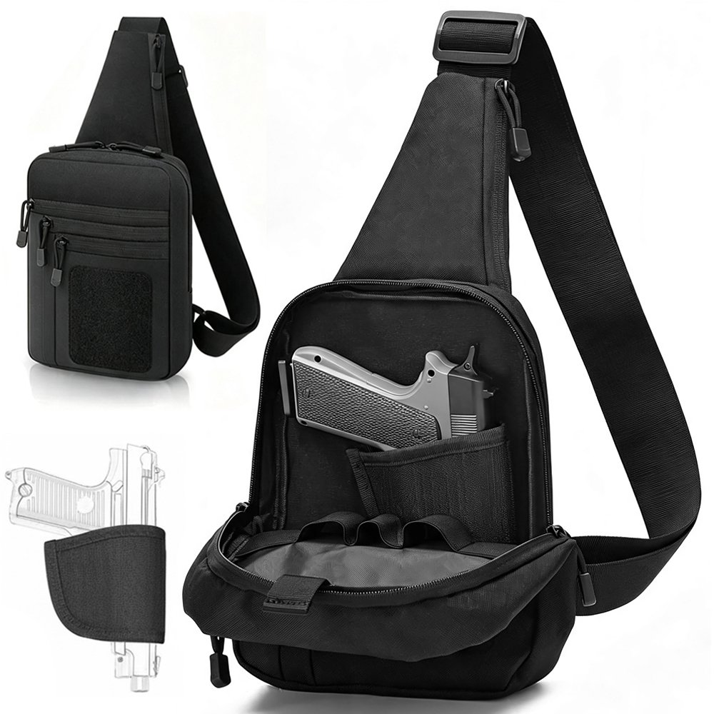 Edc Carry Pistols - Bolsa de Peito para Transporte Discreto