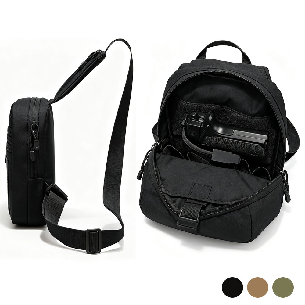 Edc Carry Handgun - Bolsa Tática de Peito Transversal para