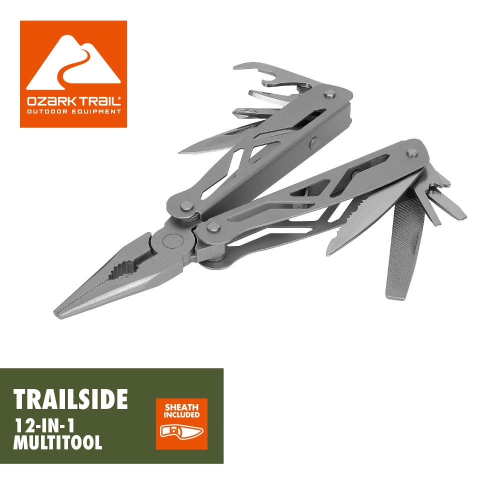 Edc Gear Every Day Carry - Multiferramenta 12 em 1 para Camping,