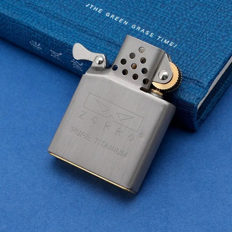Zorro inserção de titânio à pr - Lighter Insert Zippo avaliação e preço
