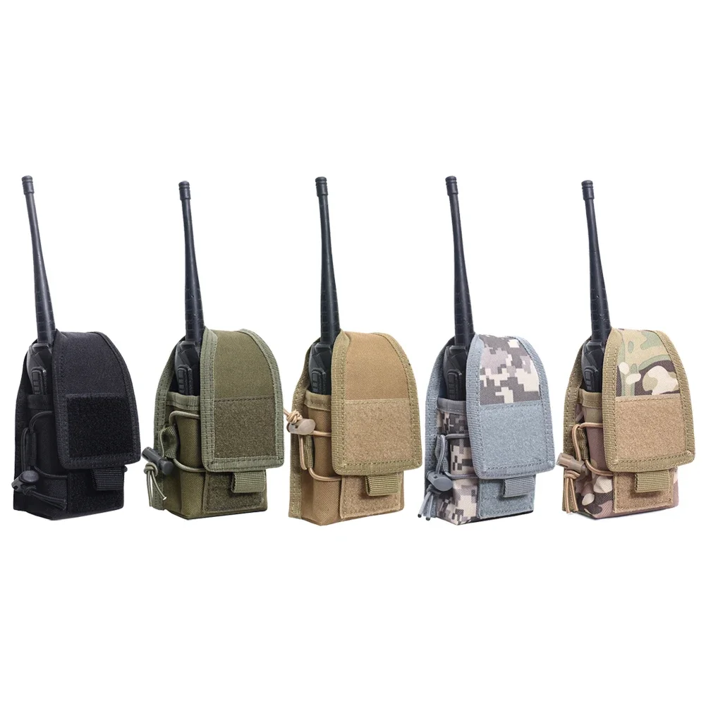 Molle tático rádio bolsa talki - Edc Carry Holster avaliação e preço