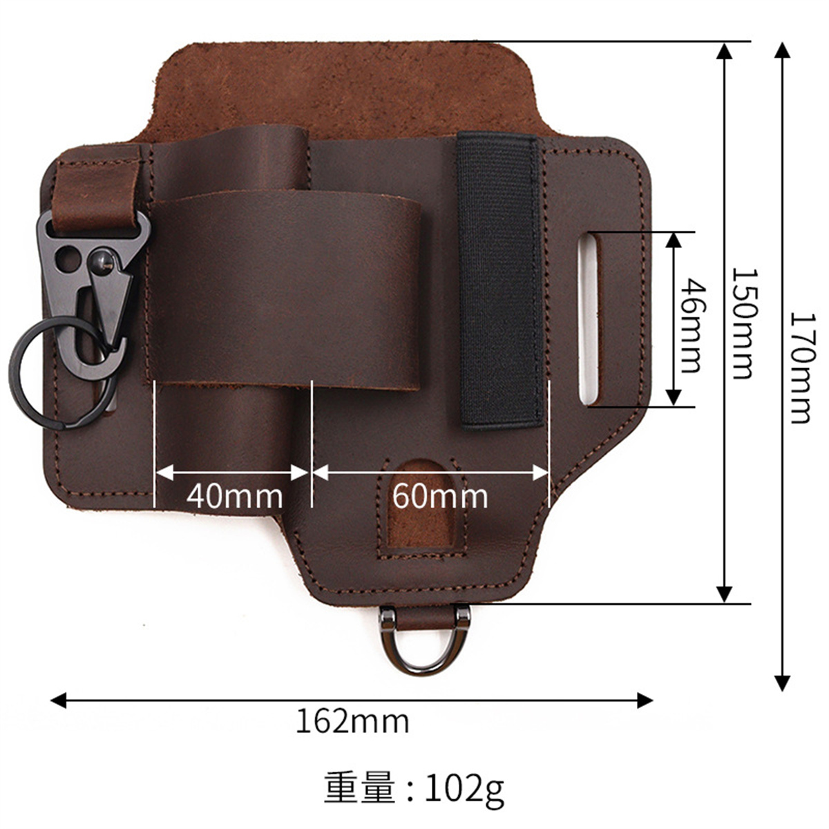 Edc tático ferramenta coldre d - Edc Carry Holster avaliação e preço