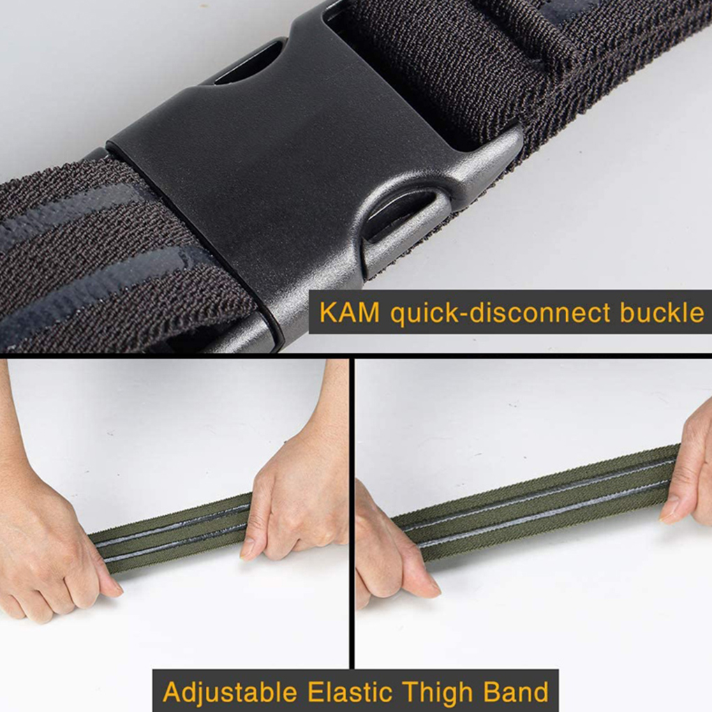 Correia tática para perna, cin - Edc Carry Holster avaliação e preço