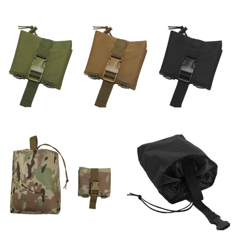 Molle dobrável despejo gota re - Edc Carry Holster avaliação e preço