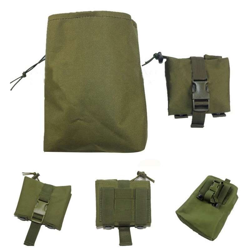 Molle dobrável despejo gota re - Edc Carry Holster avaliação e preço