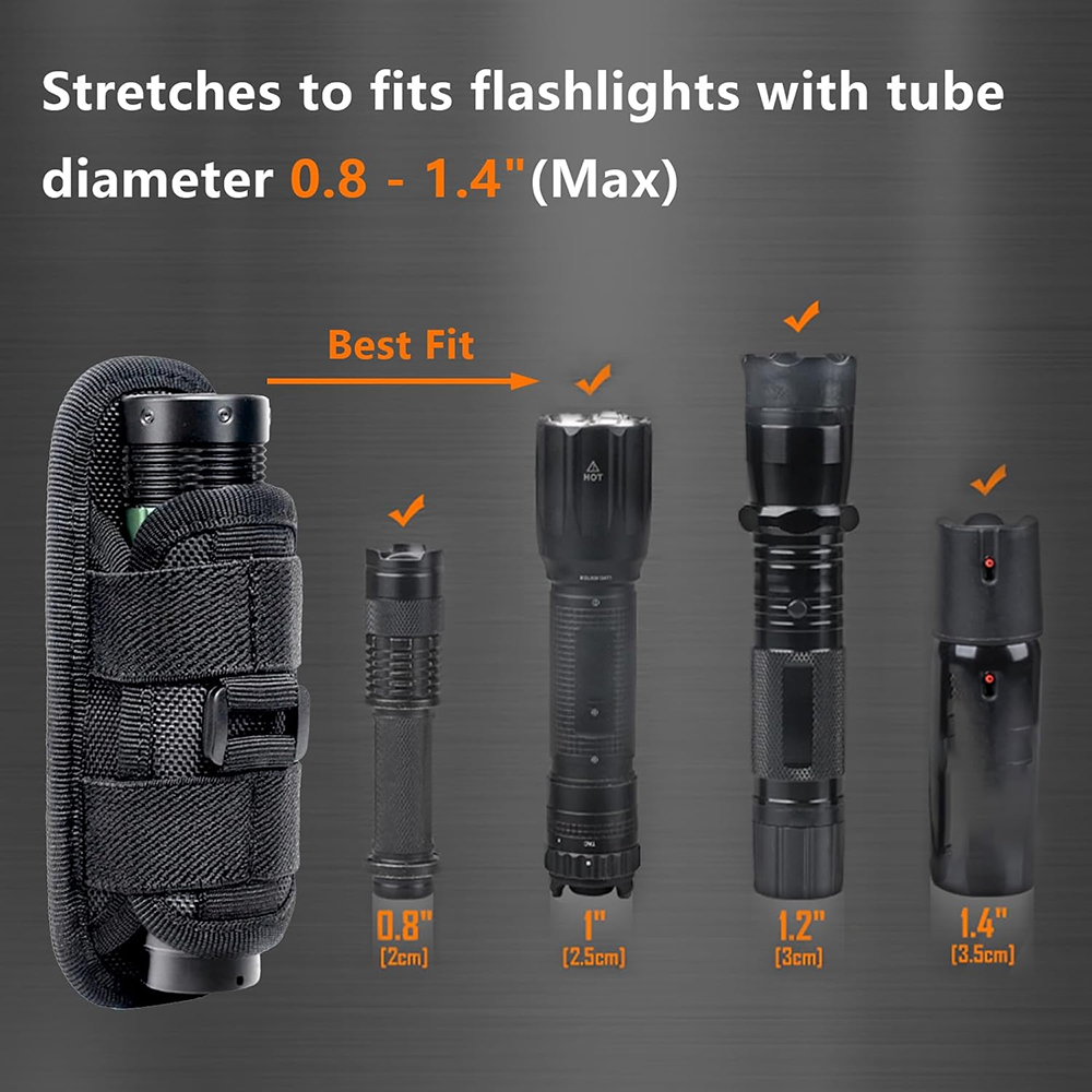 Coldre tático para lanterna, s - Edc Carry Accessories avaliação e preço