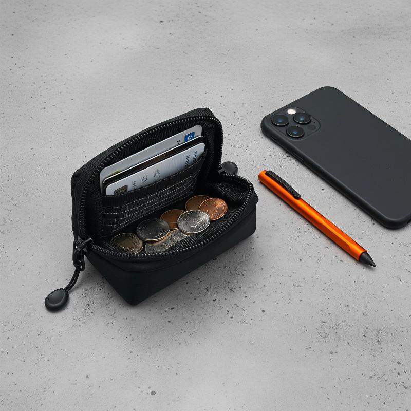 Mini Bolsa EDC de Poliéster, P - Edc Carry Coins avaliação e preço