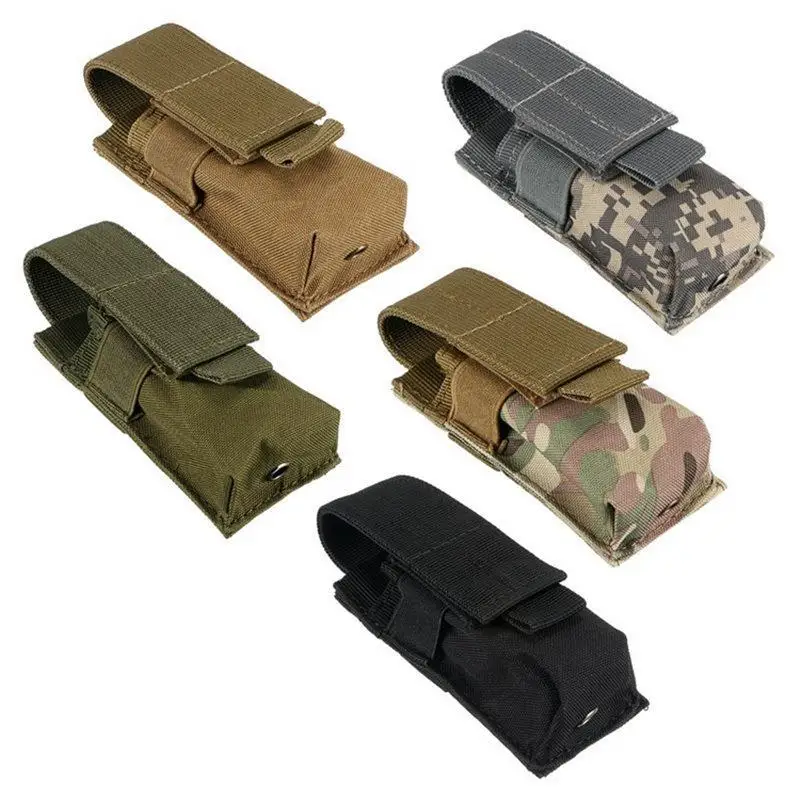 Molle tático m5 lanterna bolsa - Edc Carry Holster avaliação e preço